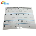 Custom Math Flash Cards Printing Children Flash Cards Learning cards