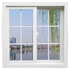 China factory wholesale custom size upvc/pvc frame sliding window