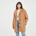 Fur Coat Wholesale Customized Good Quality Women Teddy Faux Fur Coat Teddy