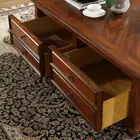 Factory direct American retro style living room furniture design wooden coffee table tea table