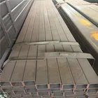 2" galvanized black ms carbon square steel tube pipe q235 a36 sj275