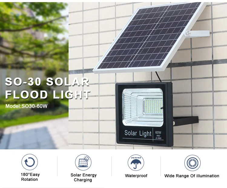 High Level 10w solar power led flood light outdoor lamp with favorable Discount