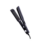 Black hair best flat iron digital LCD display professional ceramic coated hair straightener