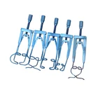 Titanium alloy Lieberman Adjustable Eye Speculum with 20mm Curved Blades, surgical instruments