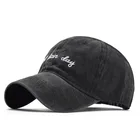 OEM cotton distressed custom logo colorful embroidered dad hat bad hair day baseball cap hat