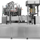 gas-containing beverage beer gaseous can filling and sealing combination machine