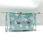 2020 New Fashion Cosmetic Bags 2pcs Set Clear PVC Pouch Travel Toiletry Bag