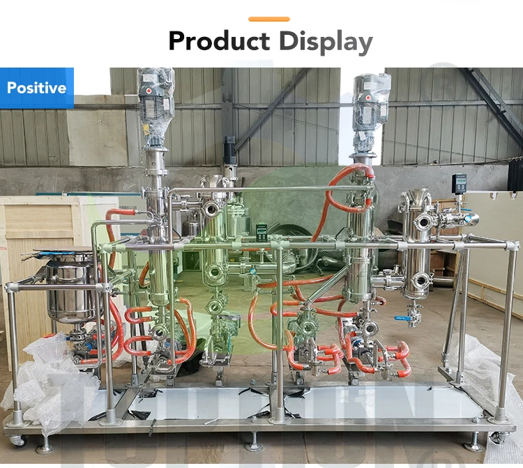 wiped film short path distillation herbal extraction process