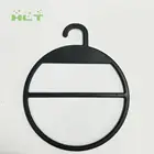 Customized plastic round display scarf hanger wholesale for shopping mall
