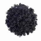 Drawstring fashion synthetic hair bun accessories chignon hair bun clips hair pieces for black Africa women Wig bun