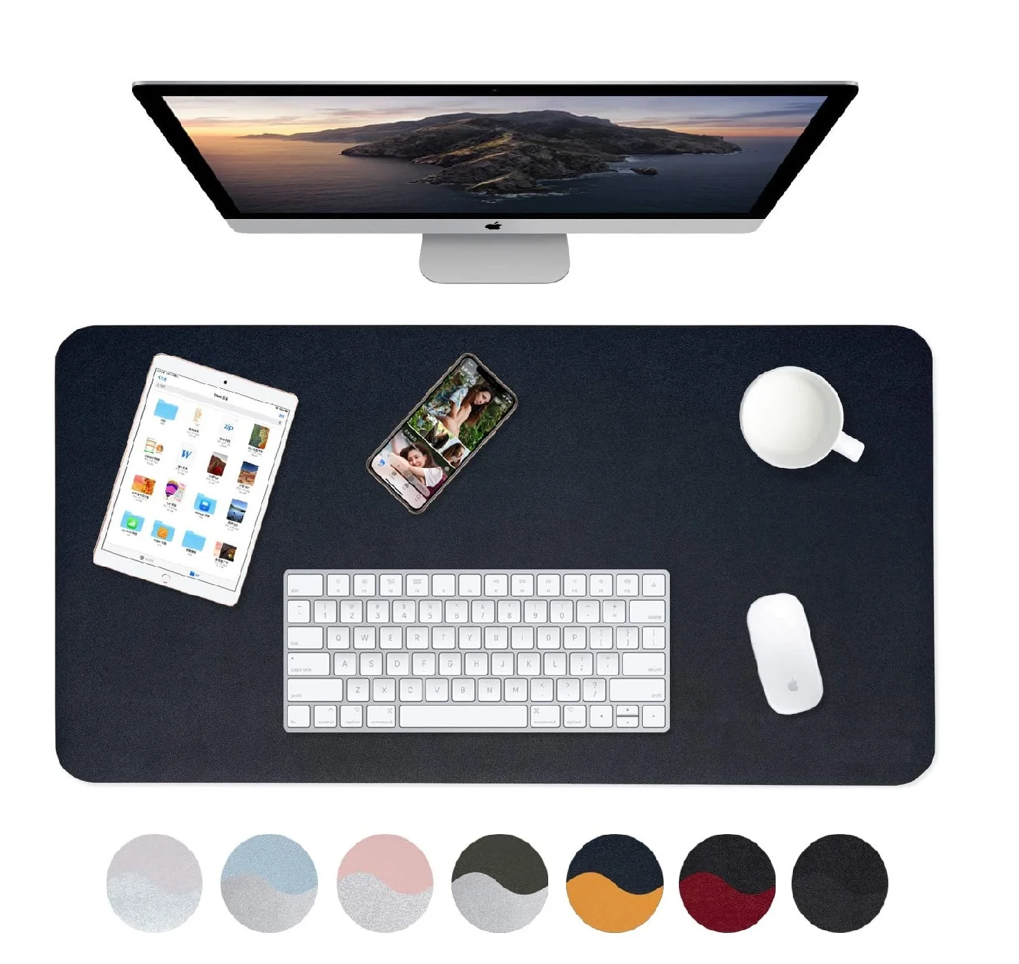 double side leather desk pad dual sides desk mat 2 two sides desk protector for home office game, Black,brown,blue,pink or others
double side leather desk pad dual sides desk mat 2 two sides desk protector for home office game, Black,brown,blue,pink or others