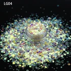 new product bulk makeup mix crafts hexagon chunky glitter powder