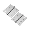 S05 4 Inch Stainless Steel Ball Bearing Flat Square Butt Hinge for Heavy Duty Wooden Door