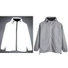 high visibility silver reflector security clothing retro reflective work uniforms jacket for road traffic safety