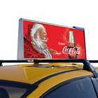 Taxi roof P2.5 P3.33 LED Digital Display Full Color 4G WIFI GPS Outdoor Taxi Top Moving Advertising Billboard