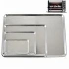 FDA Certified Aluminium And Stainless Steel Cooling Rack Set Oven Safe Pan Tray Cookie Sheet In Baking