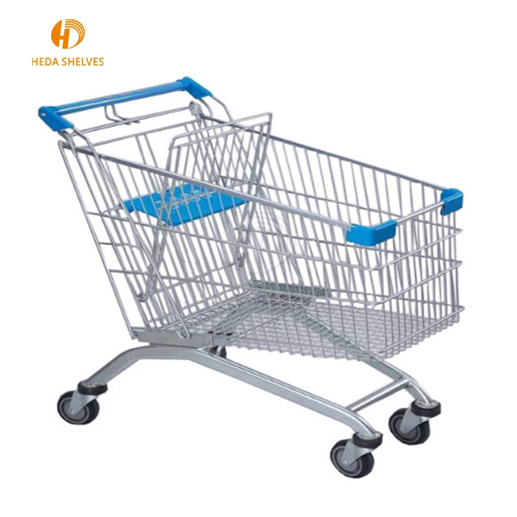 metal toy shopping cart