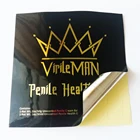 Customize Your Logo Waterproof Black Background Gold Stickers With Gold Metallic Print