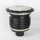 fuel oil Tanker Spill Container with drain valve in cast iron/Aluminum for gasoline station