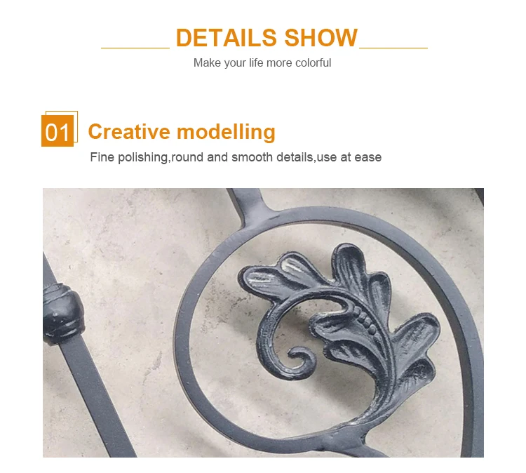 Latest Models Luxury Double Swing Villa Main Iron Gate