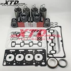Jcb Engine JCB 444 448 Liner Kit Full Gasket Kit For JCB444 448 Engine Overhaul Rebuild Parts