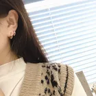 Twisted Hoop Earrings Silver High Polished Hoop Earrings Fashion Jewelry Earrings Women