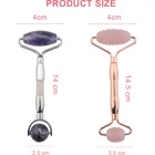 One-Stop Service Rose Quartz Roller Amazon Hot DIY Detachable Jade Face Lift Roller Rose Quartz