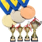 Trophy High Quality Trophy And Medals Wholesale Custom Metal High Quality Sports Medal Trophy