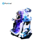 Zhuoyuan Factory directly supply games machines amusement park equipments 9D VR rotation