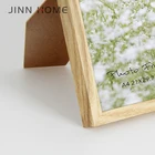 Jinn Home A4 rectangle wood crafts MDF photo frames glass plastic wall table display