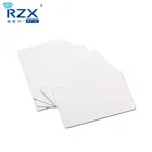 Card Blank Rfid Cards MIFARE DESFire EV2 8K NFC RFID CPU Blank White Card For Payment Solution