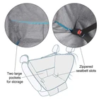 Pet Accessories Waterproof Durable Pet Dog Hammock Car Seat Cover for Back Seat