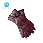 Hot wholesale Superior Safe and reliable winter leather work gloves women long leather gloves sexy leather gloves