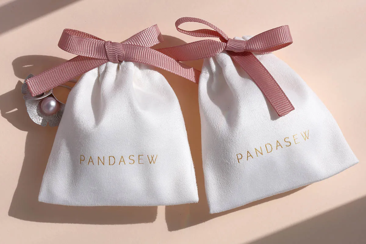 product type: custom logo printed jewelry pouch with drawstrings
