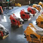 Jcb Excavator Hammer Parts Doosan Jcb Excavator SOOSAN Hydraulic Jack Hammer Concrete Rock Breaker Sb20 Chisel Spare Parts