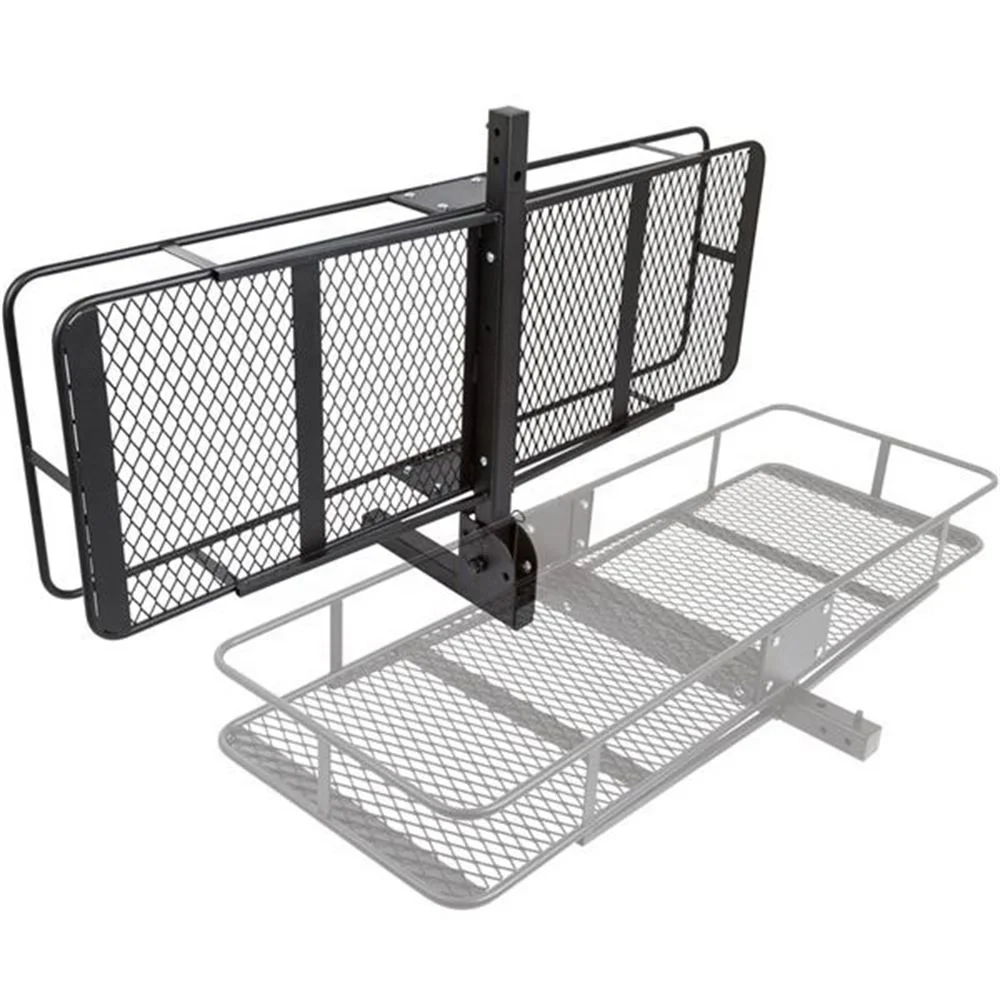 cargo basket with bike rack