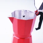 FDA Certification Color Painting Desktop Espresso Coffee Maker Moka Pot