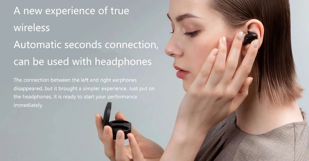 Reimi Airdots wireless earphone earbuds waterproof Noise Cancelling tws wireless earphone xiaomi - ANKUX.COM
