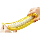 2019 wholesale kitchen gadgets fruit knife cutting tools banana slicer banana cutter