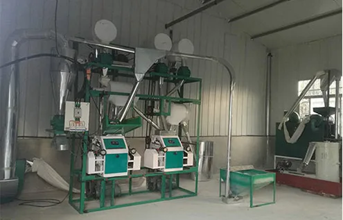 China supplier 10 ton per day wheat flour milling machine production line