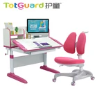 Furniture Children New Design 95cm L Shape Ergonomic Study Furniture Set For Children