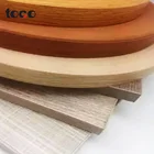TOCO Soild Colour Pvc Edge Banding Tapes Walnut Wood Grain Furniture Tape