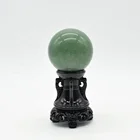Wholesale healing polished quartz crystal ball spheres green aventurine