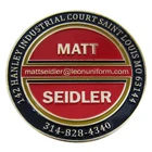 Custom Promotional Metal Souvenir Commemorative Military Challenge Gold Coin for Gift