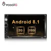 Podofo 2 Din Android 8.1 Car Radio 2+32GB Autoradio Universal 7" Car Video Player GPS Navigation WiFi Mirrorlink