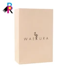2019 New Wholesale Customized Printed Foil Shopping Gift Paper Bag With White Silk Ribon Handling