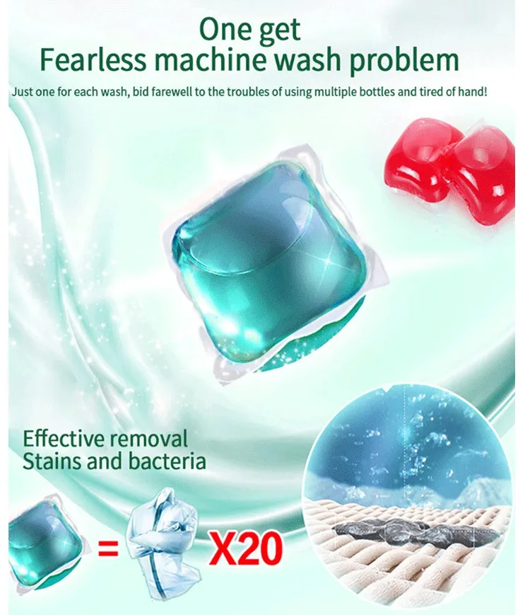 Polyva laundry detergent soap liquid pods beads