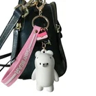 Cartoon anime 18 Years Factory Korea Rubber 3d Custom Pvc Anime Keychain