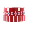 2019 Handmade Enamel Bracelet Bangle Manufacturers Rainbow Bracelet Set Lucky Women 3pcs/Set