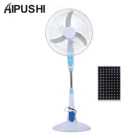 Foshan Manufacturer hot sale battery 12volt acdc electric fan led light 60muites timer